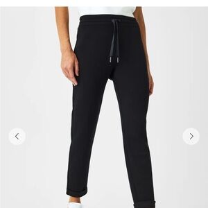 SPANX Black Track Pants
